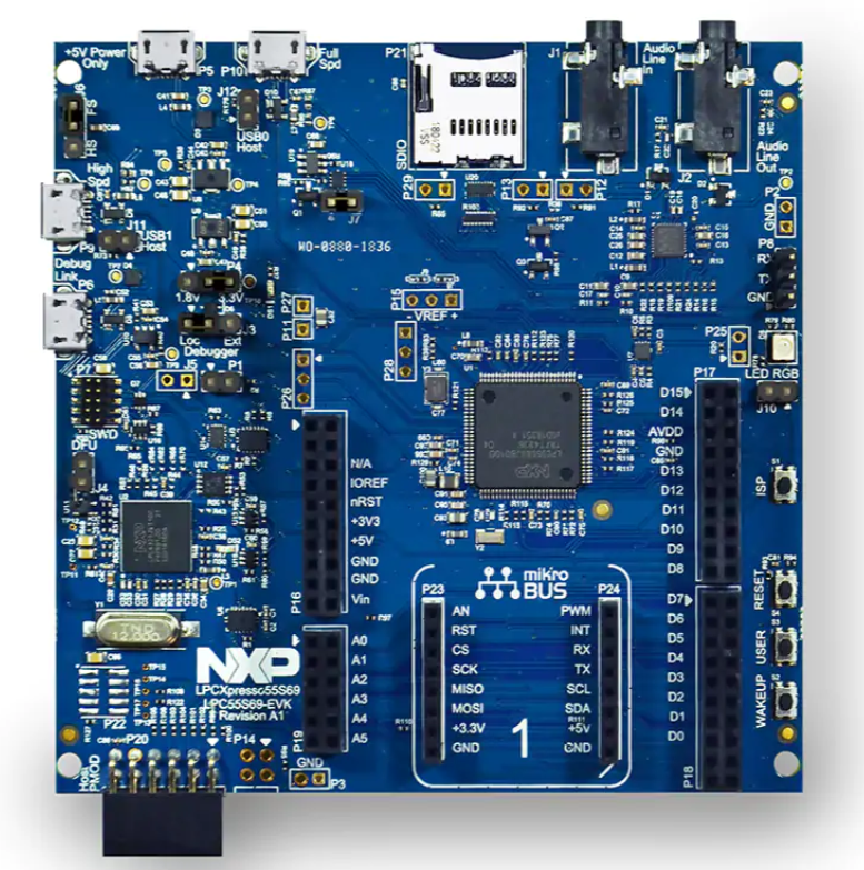 Schematic diagram of the development board