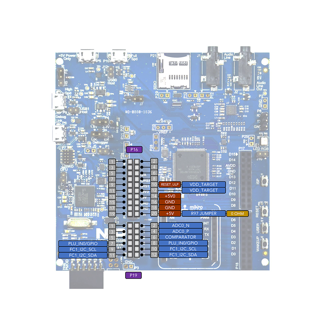 LPC55s69-nxp-evk-pinout1