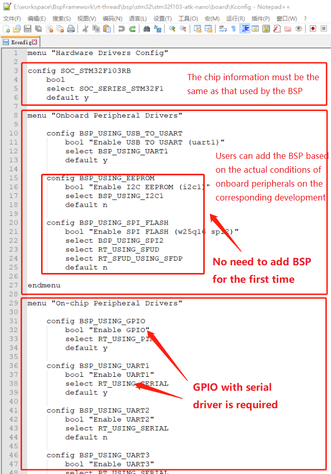 Modified Kconfig